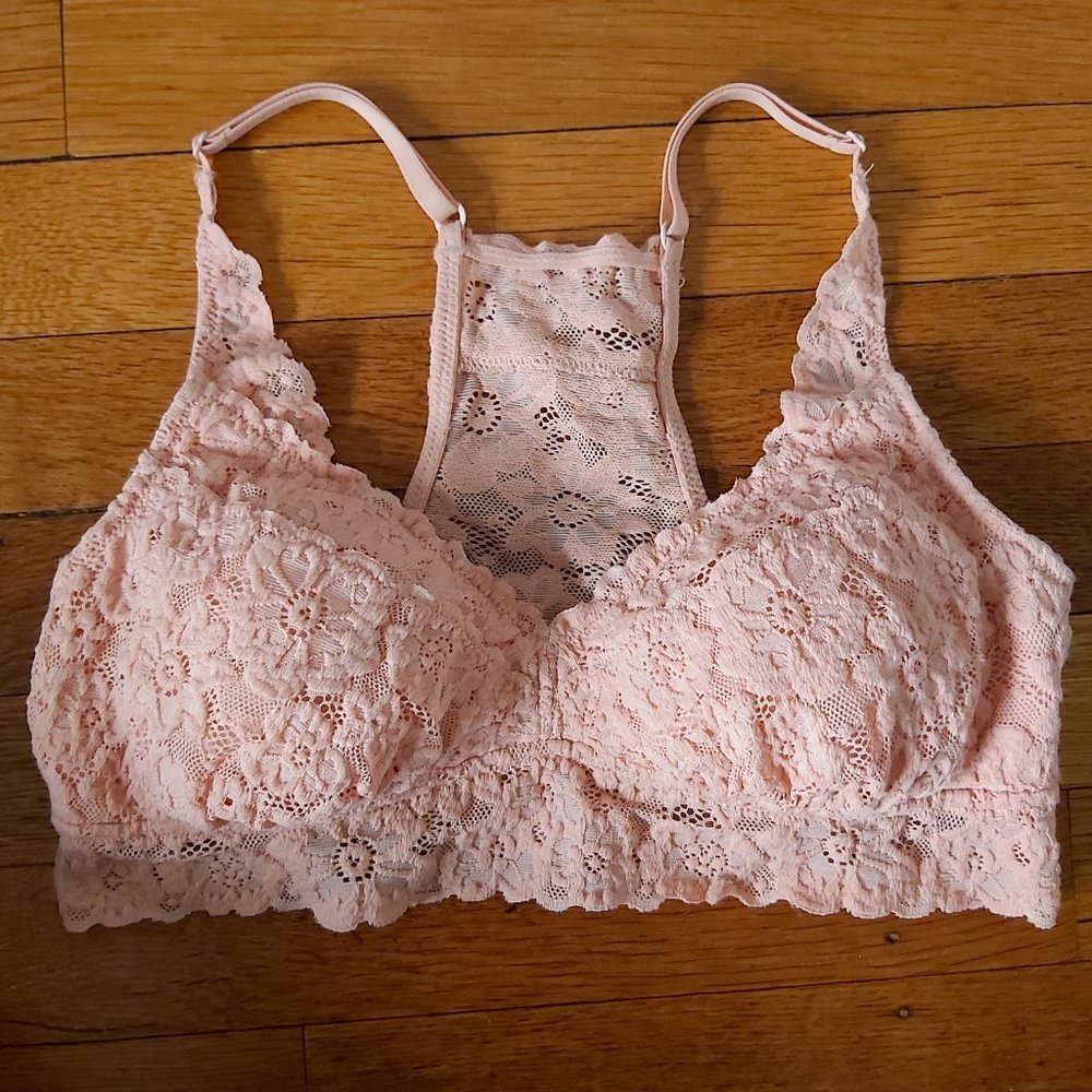 XS Aerie Rose Lace Bralette (never worn)